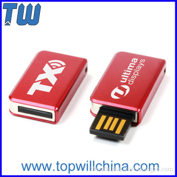 Metal Book Shape Sliding 4GB Pen Drive